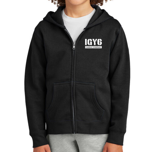 IGY6 Youth Full-Zip Hoodie Thumbnail